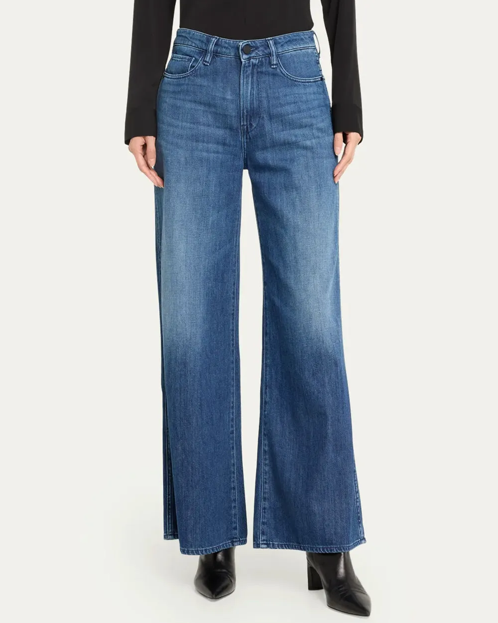 The Kat Wide Leg Jean in Bright Night