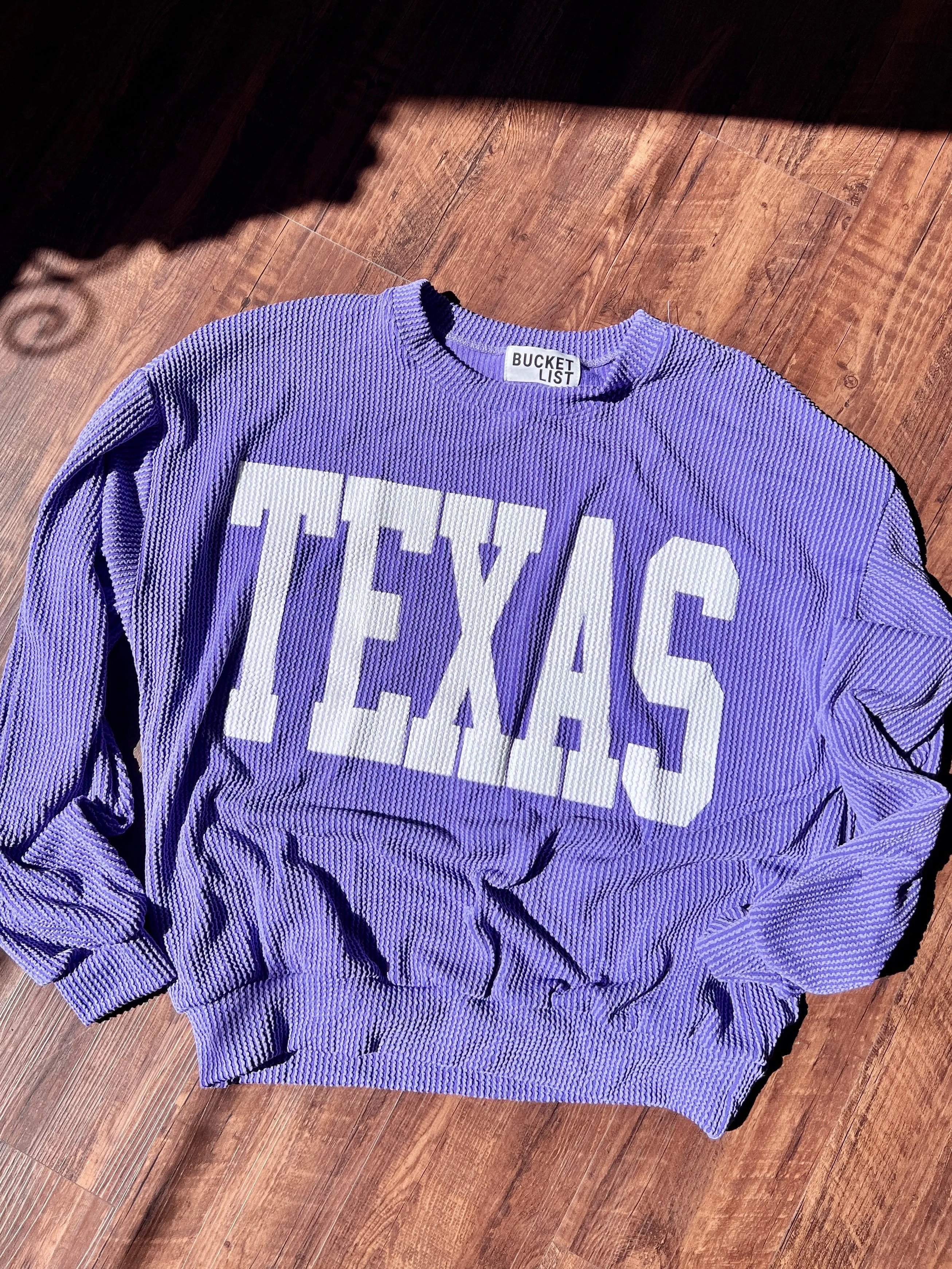 The Texas Graphic Sweatshirt (MULTIPLE COLORS)