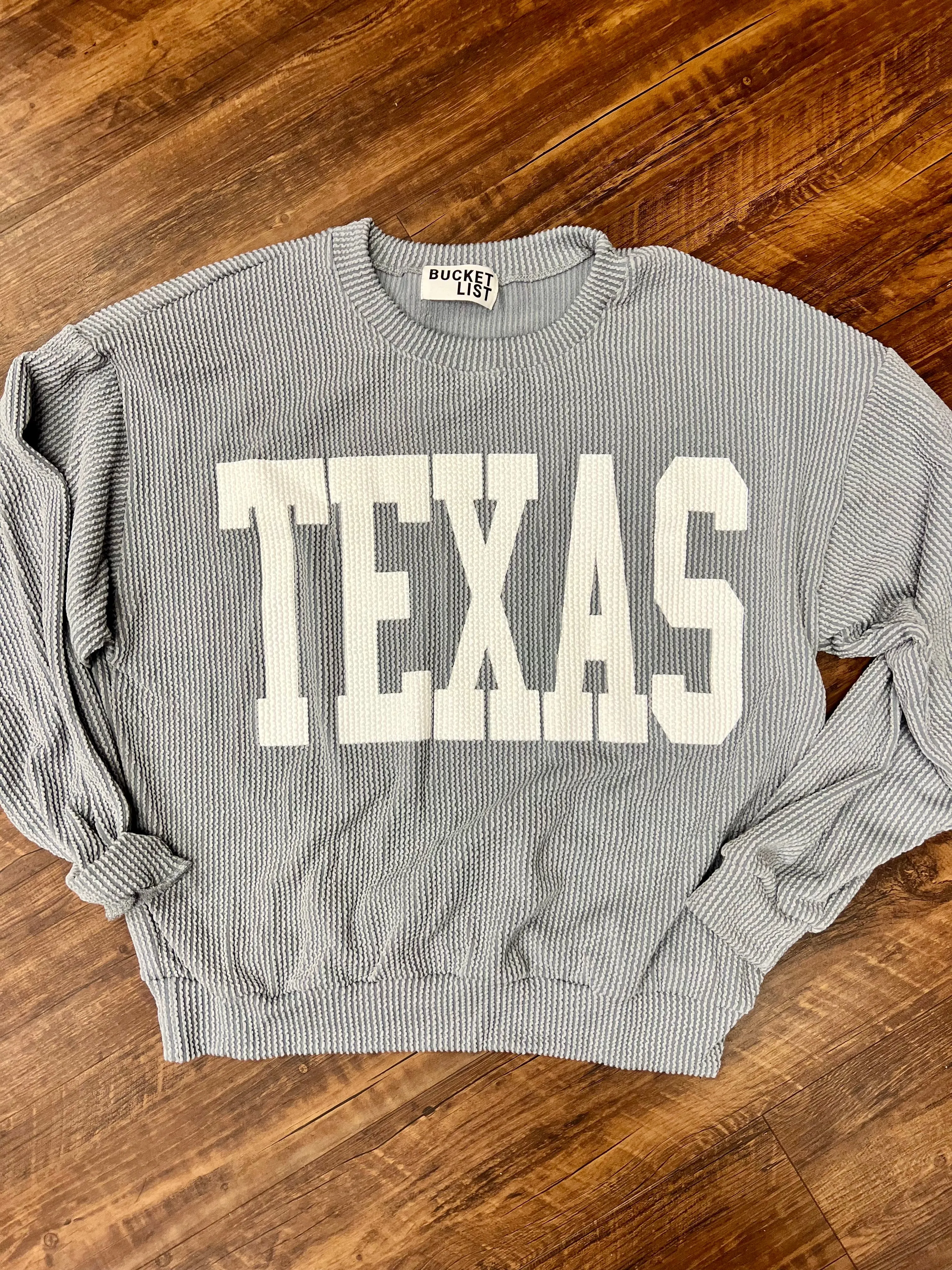 The Texas Graphic Sweatshirt (MULTIPLE COLORS)