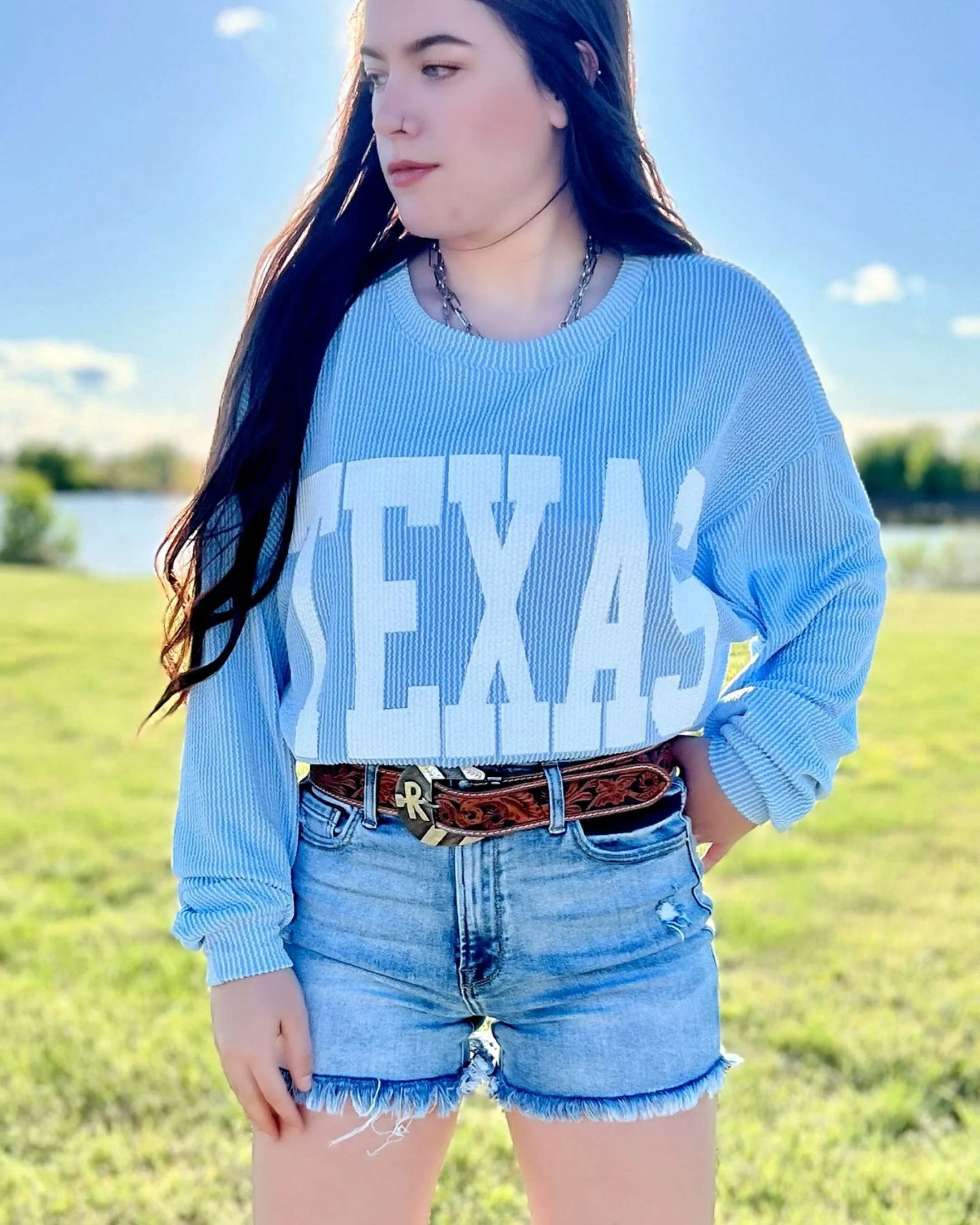 The Texas Graphic Sweatshirt (MULTIPLE COLORS)