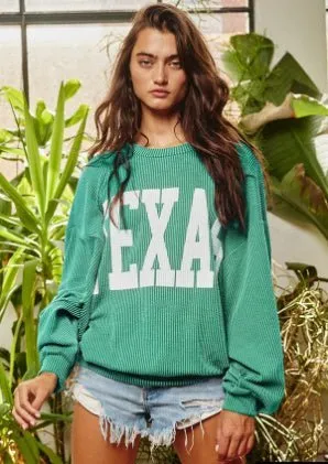 The Texas Graphic Sweatshirt (MULTIPLE COLORS)