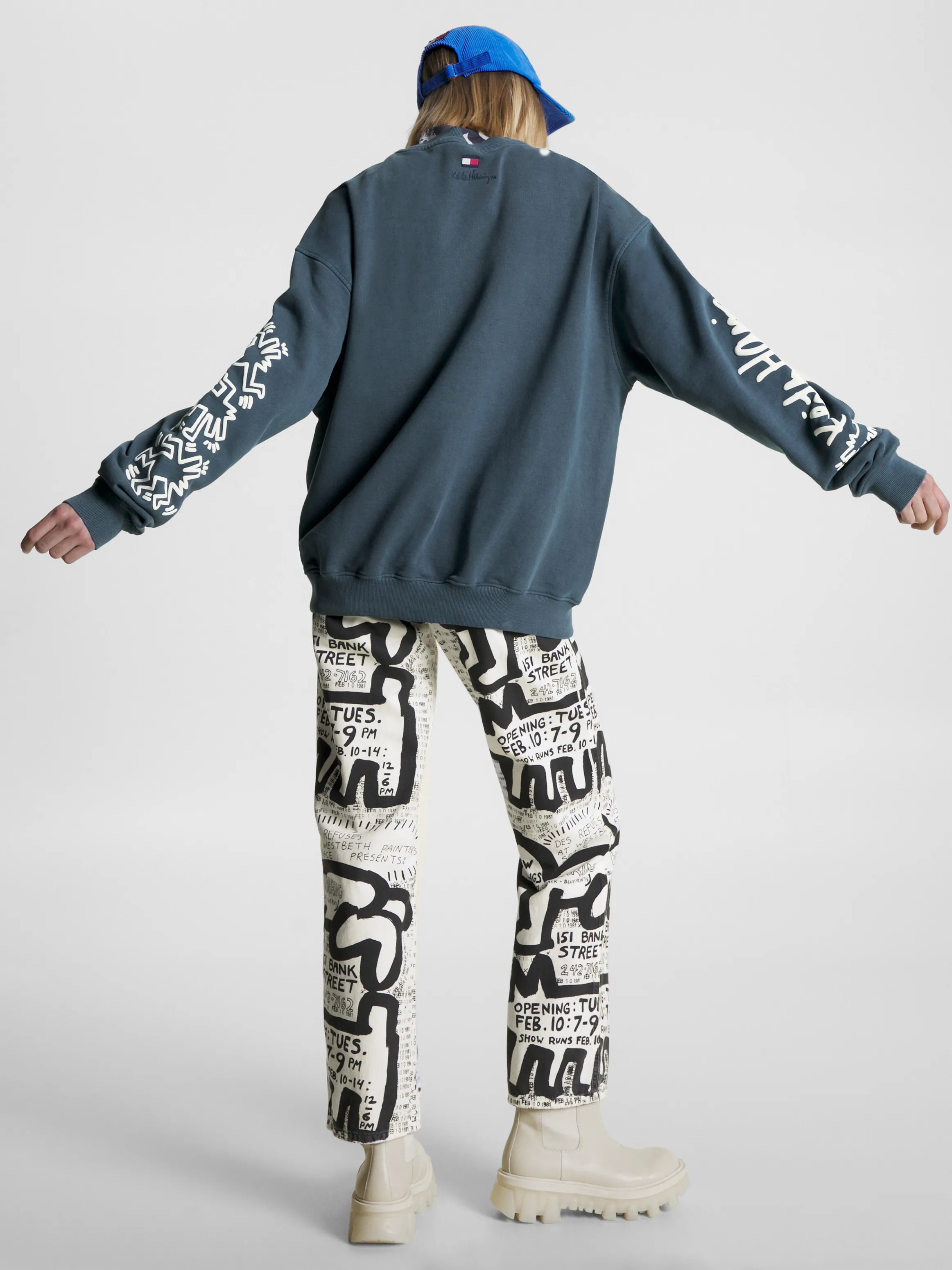 Tommy x Keith Haring Dual Gender Relaxed Fit Sweatshirt | Sweatshirts & Hoodies | Tommy Jeans