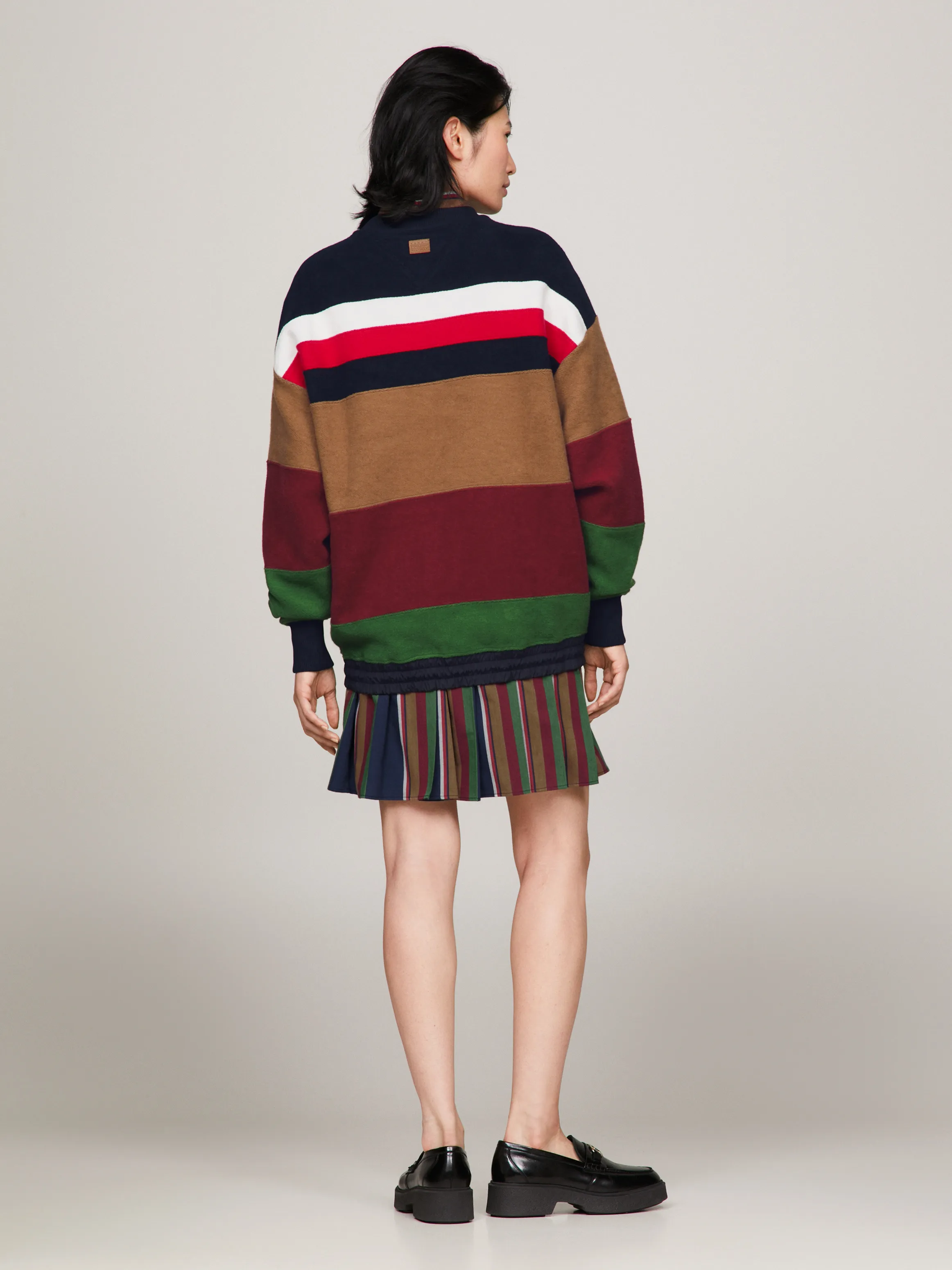 Tommy x Pendleton New York Stripe Oversized Sweatshirt | Sweatshirts & Hoodies | Tommy Hilfiger