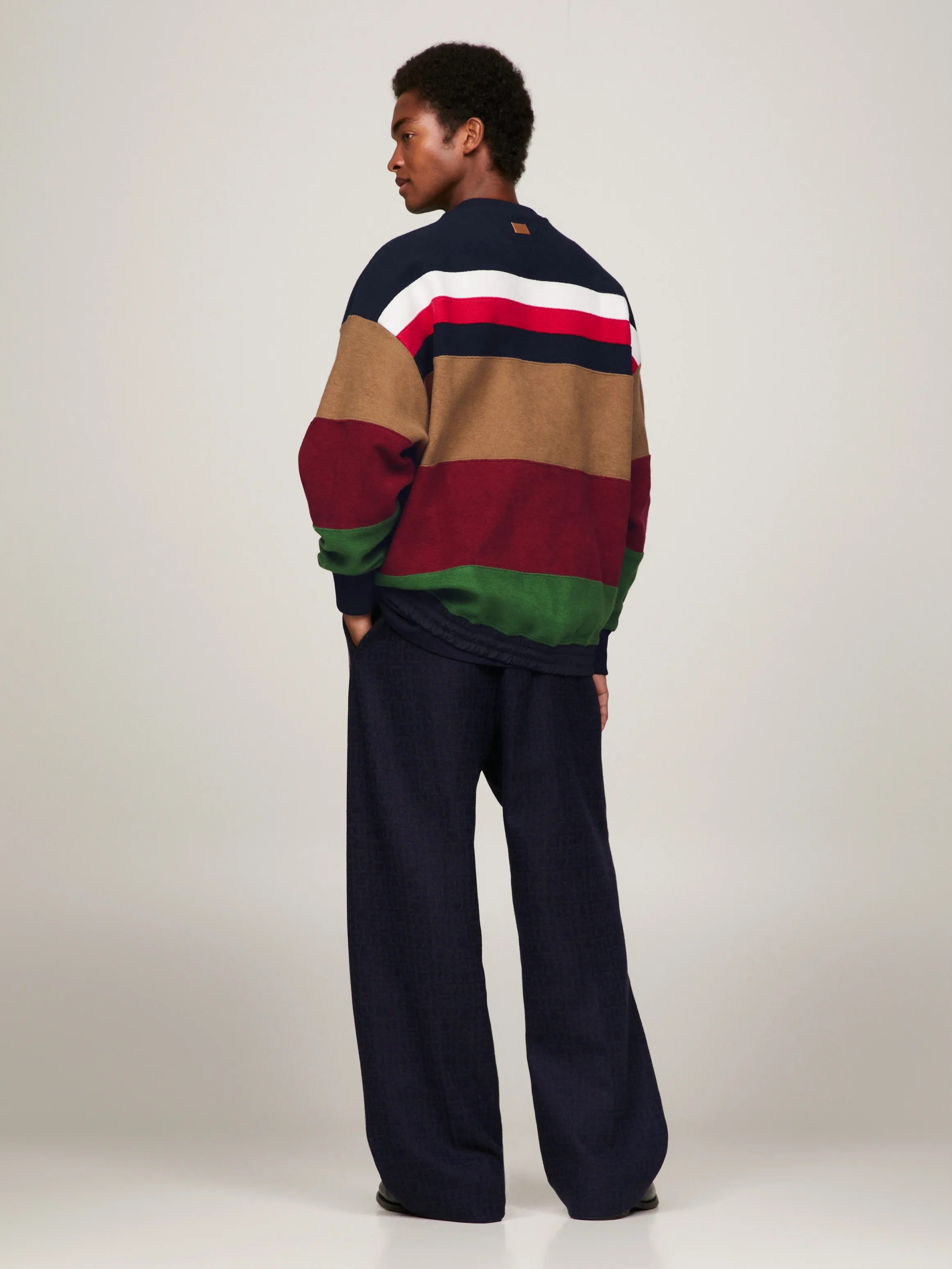 Tommy x Pendleton New York Stripe Oversized Sweatshirt | Sweatshirts & Hoodies | Tommy Hilfiger