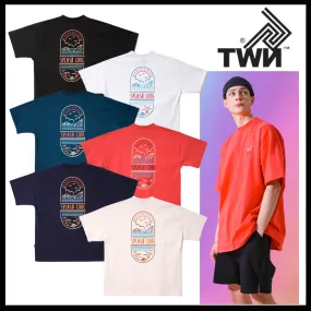 TWN  |Unisex Street Style Cotton Logo T-Shirts