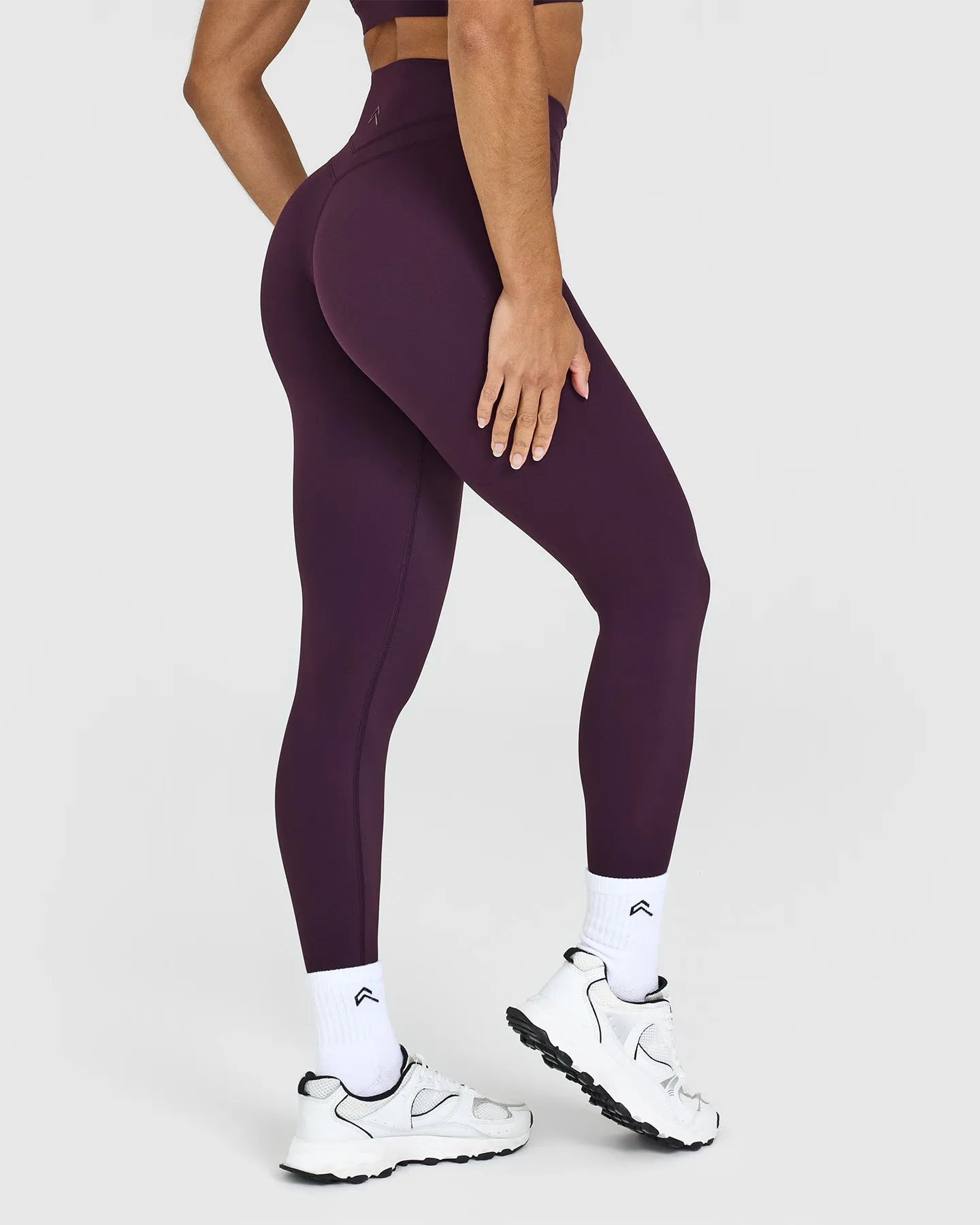 Unified High Waisted Leggings | Blackberry Purple