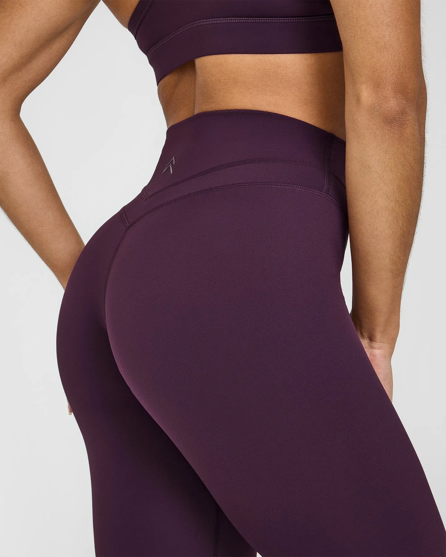 Unified High Waisted Leggings | Blackberry Purple