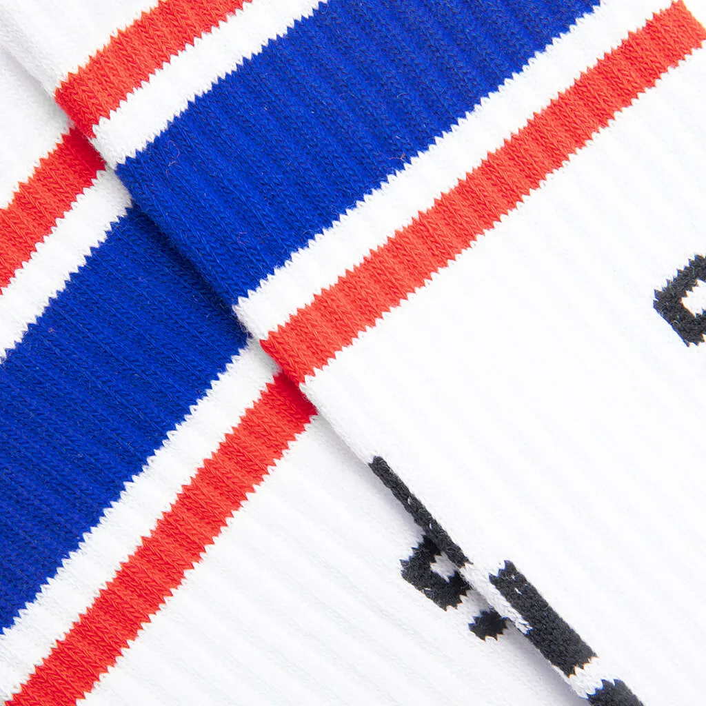 USA Socks - White