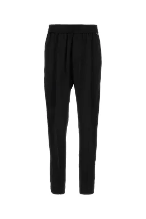 Valentino Garavani Black Satin Pant