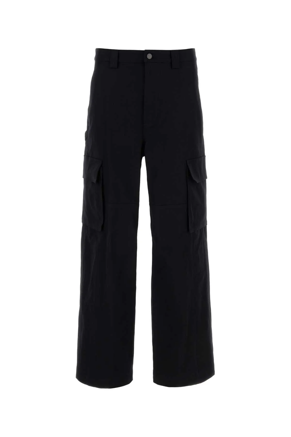 Valentino Garavani Black Stretch Cotton Cargo Pant