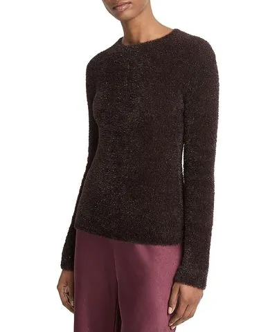 Vince Lurex Eyelash Sweater