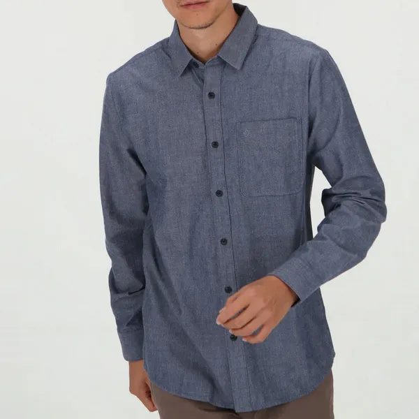 Volcom  |Unisex Street Style Plain Cotton Short Sleeves Shirts