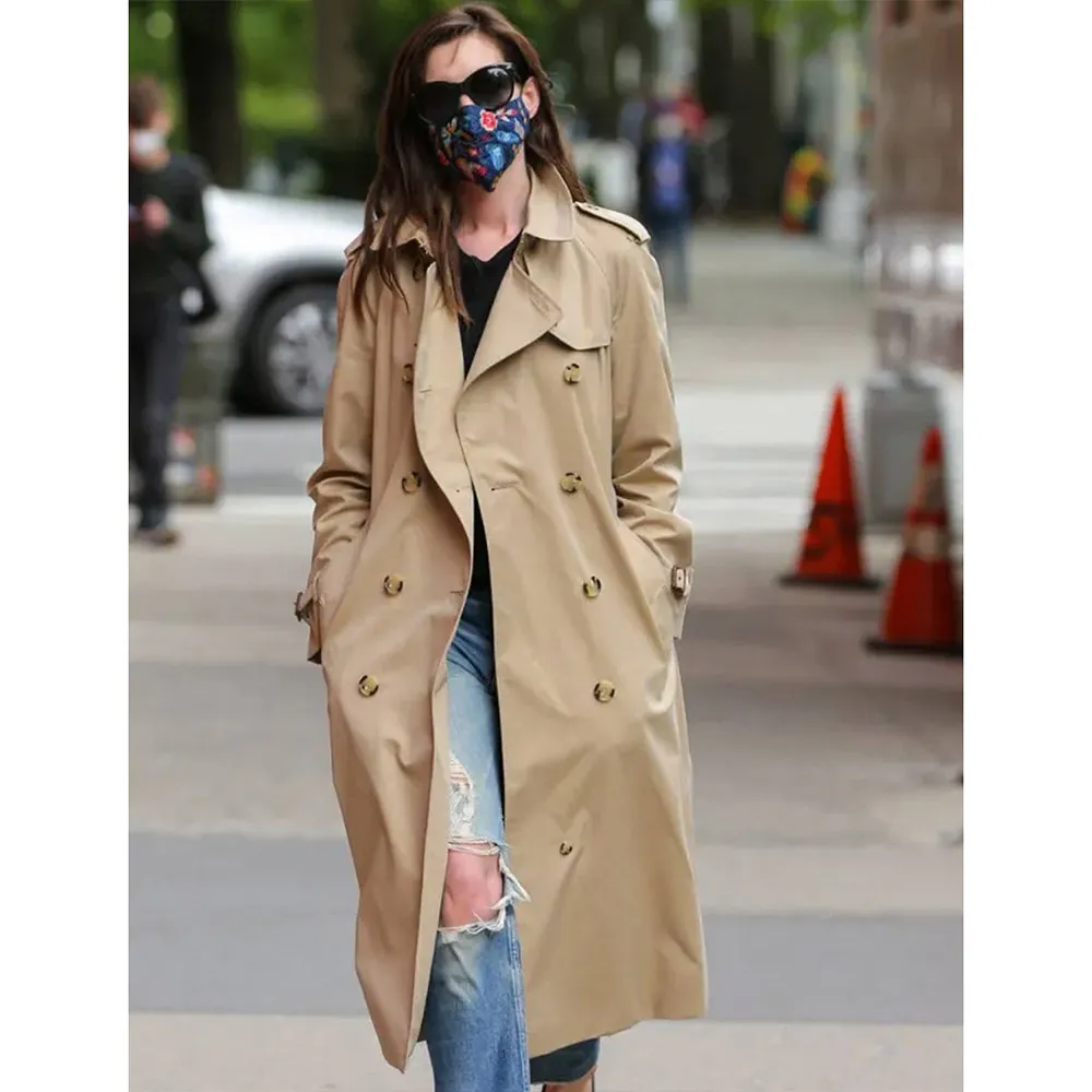 Wecrashed Rebekah Neumann Brown Trench Coat