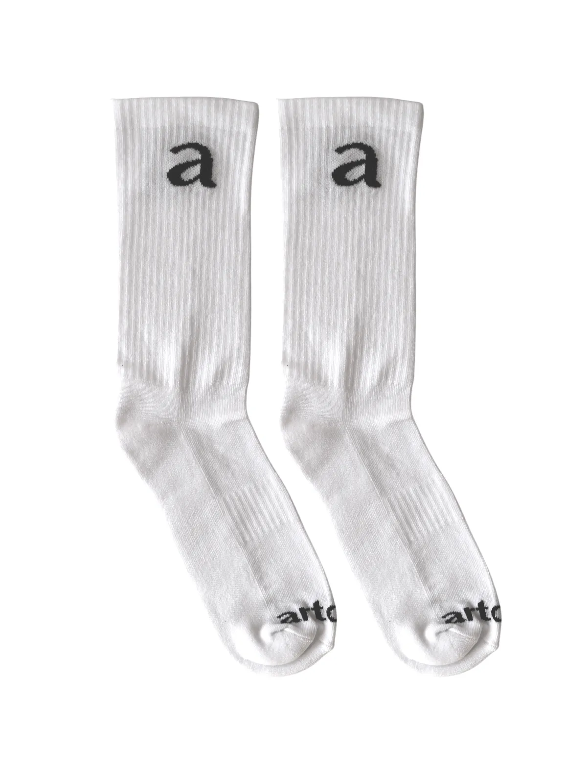 White Crew Socks