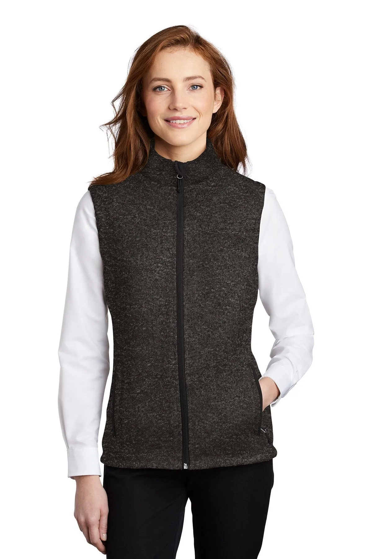 Wilford L236 Port Authority  Ladies Sweater Fleece Vest