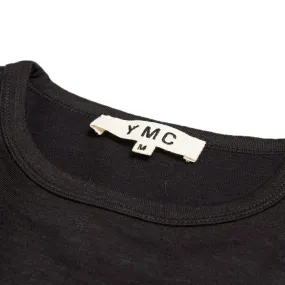 YMC Long Sleeve Pocket TeeBlack