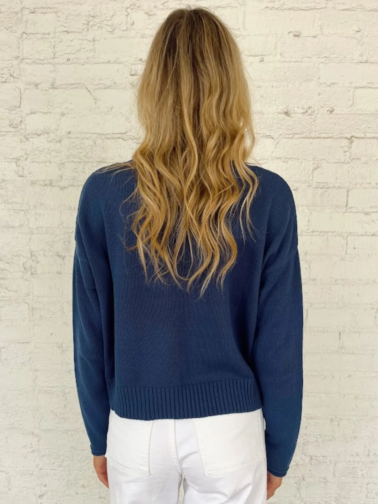 Z Supply Sienna Star Sweater in Midnight